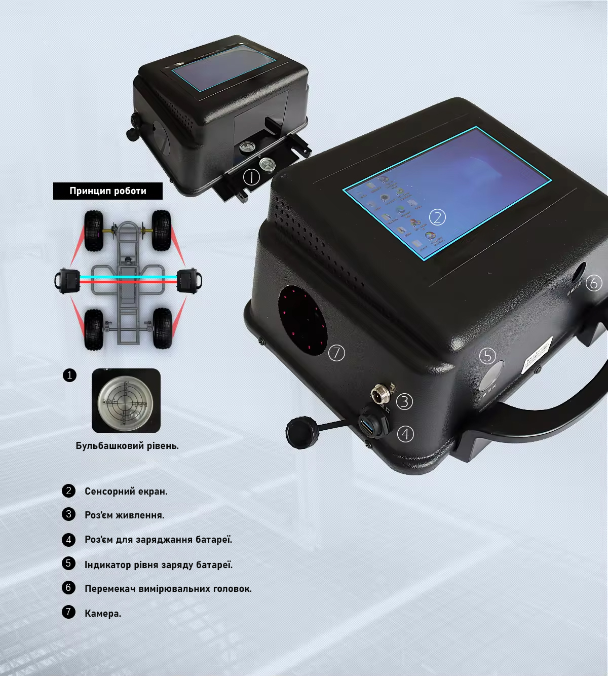 DLINER SV3D5 – 3D стенд розвал-сходження